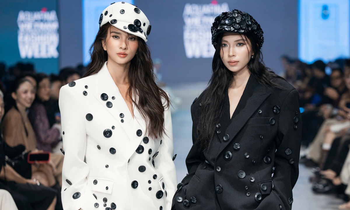 Casino trực tuyến Việt Nam và bước catwalk táo bạo của Kim Tuyến, Đồng Ánh Quỳnh - hình ảnh - winrr88.com