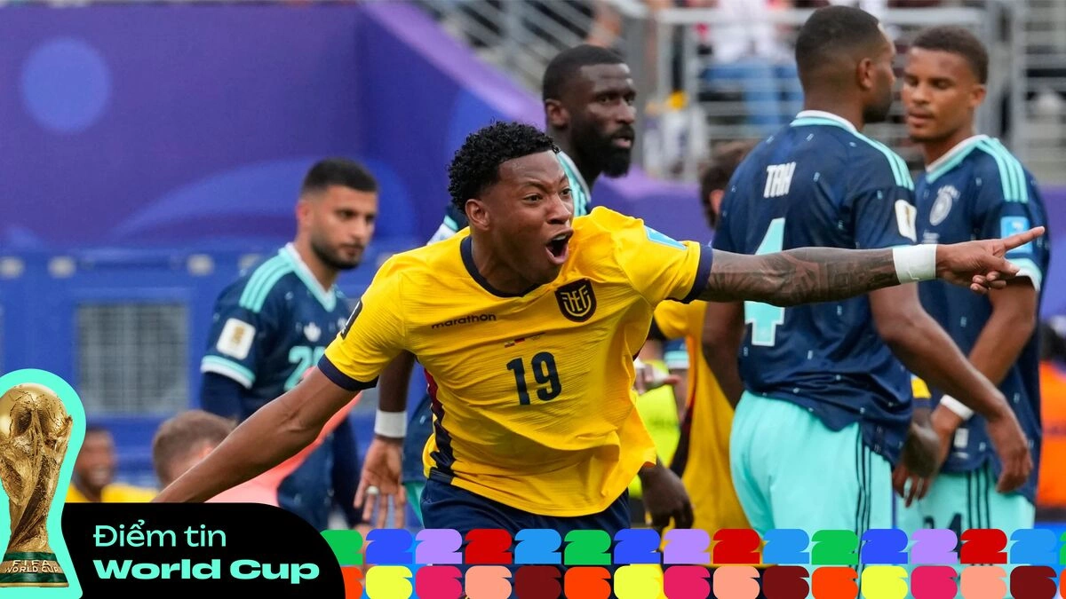 Link vào nhà cái RR88: Ecuador ngược dòng thắng Đức, Bờ Biển Ngà lần đầu vào vòng 1/16 World Cup - hình ảnh - winrr88.com