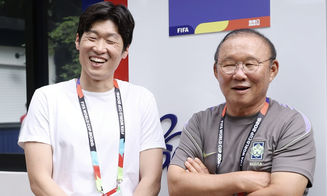 Ông Park Hang-seo tái ngộ Park Ji-sung trước thềm World Cup 2026 - hình ảnh - winrr88.com Ông Park Hang-seo tái ngộ Park Ji-sung trước thềm World Cup 2026 - hình ảnh - winrr88.com
