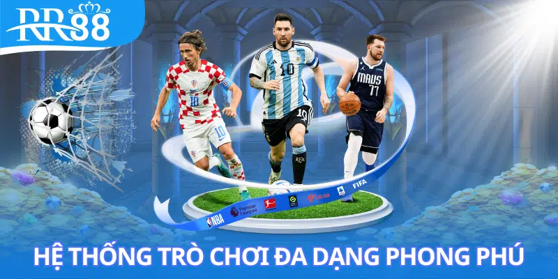 Hệ thống trò chơi thể thao RR88 đa dạng phong phú